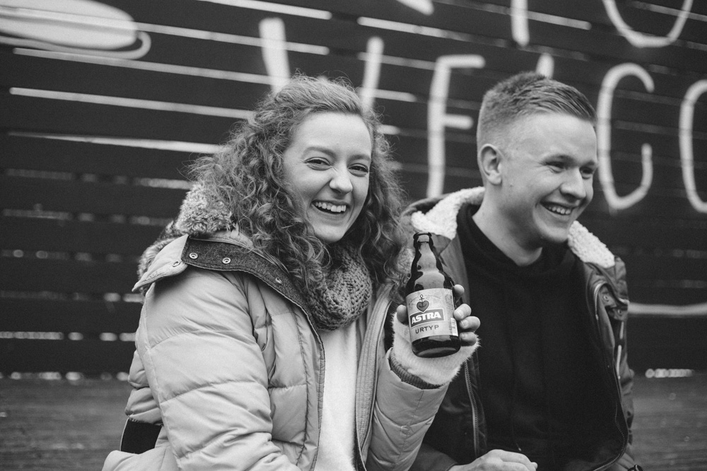 Paarshooting in der Schanze bei kalten Temperaturen